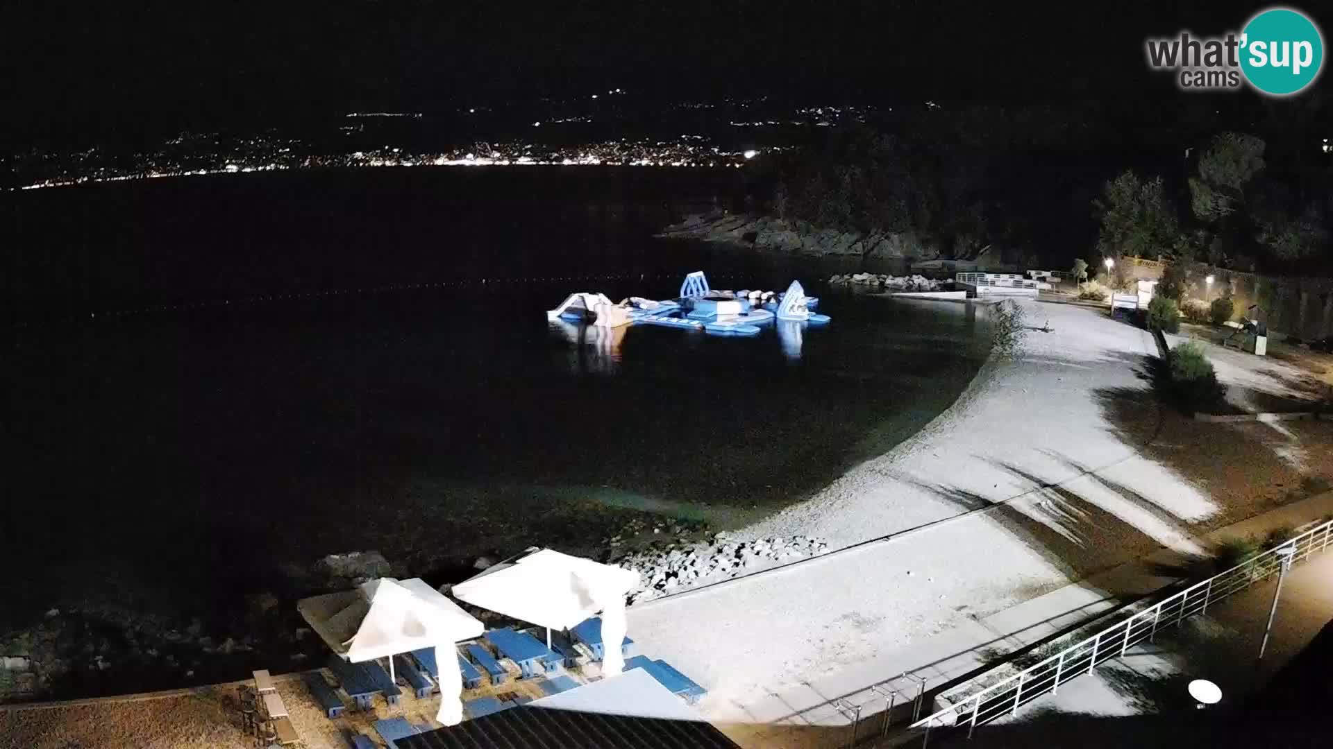 LIVE Webcam Rijeka beach Swimming pools Kantrida