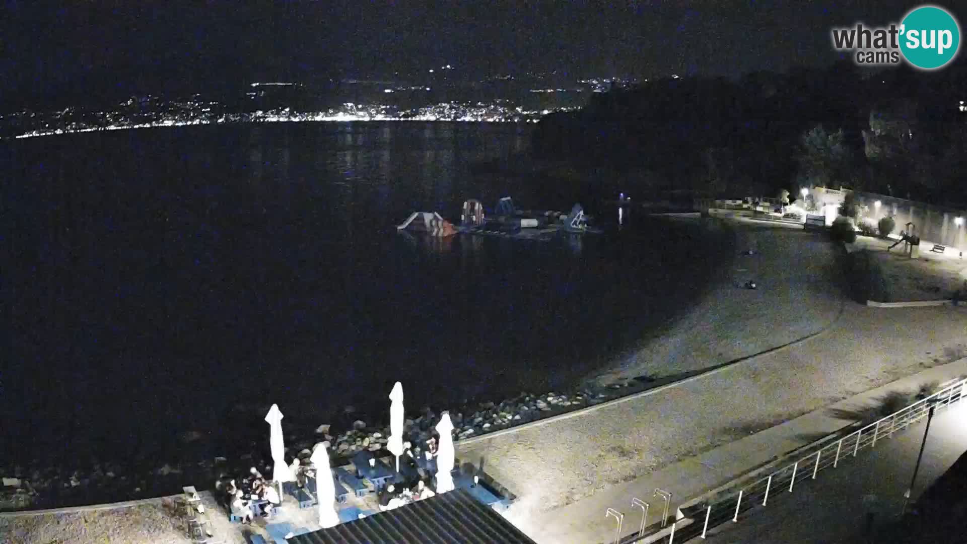 LIVE Webcam Rijeka beach Swimming pools Kantrida