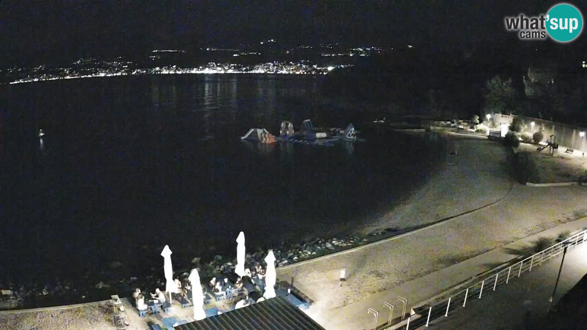 Reka Spletna kamera  plaža pri Bazenih Kantrida