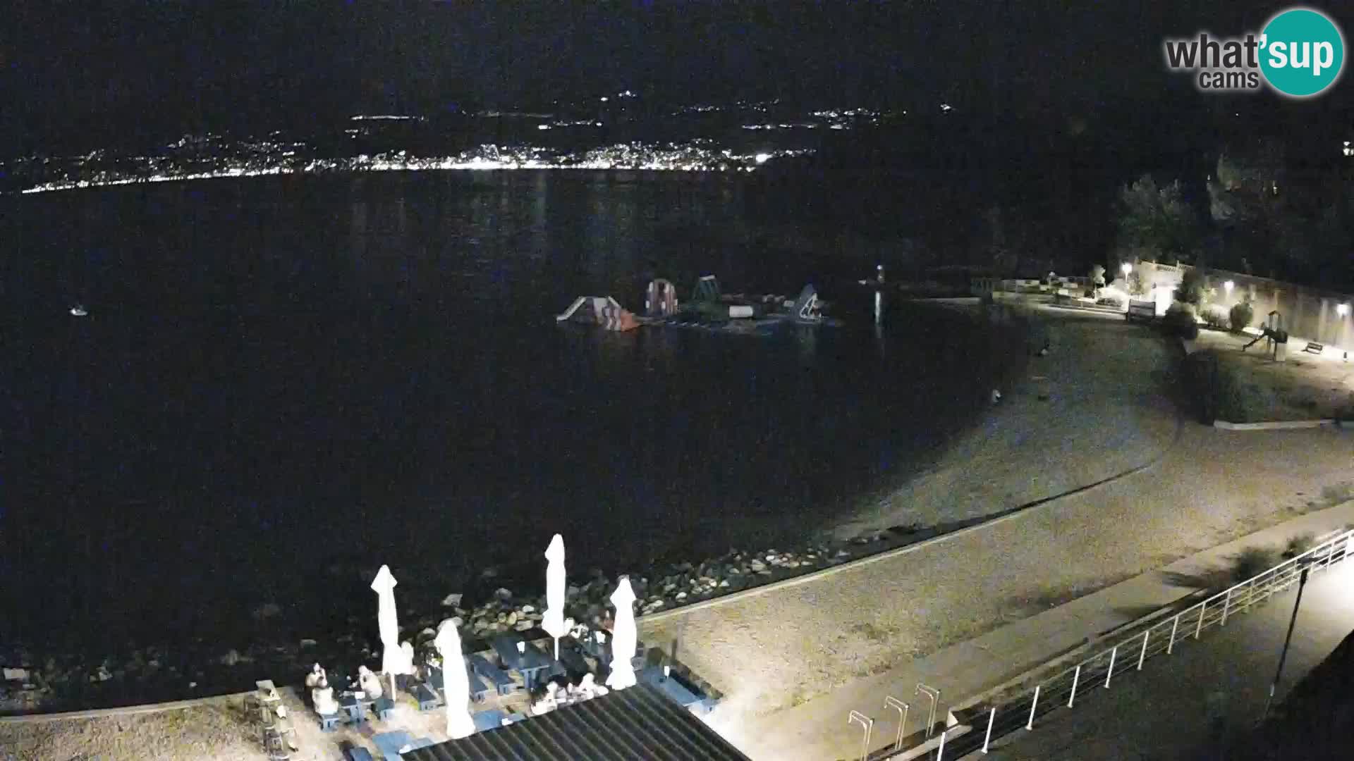LIVE Webcam Rijeka beach Swimming pools Kantrida