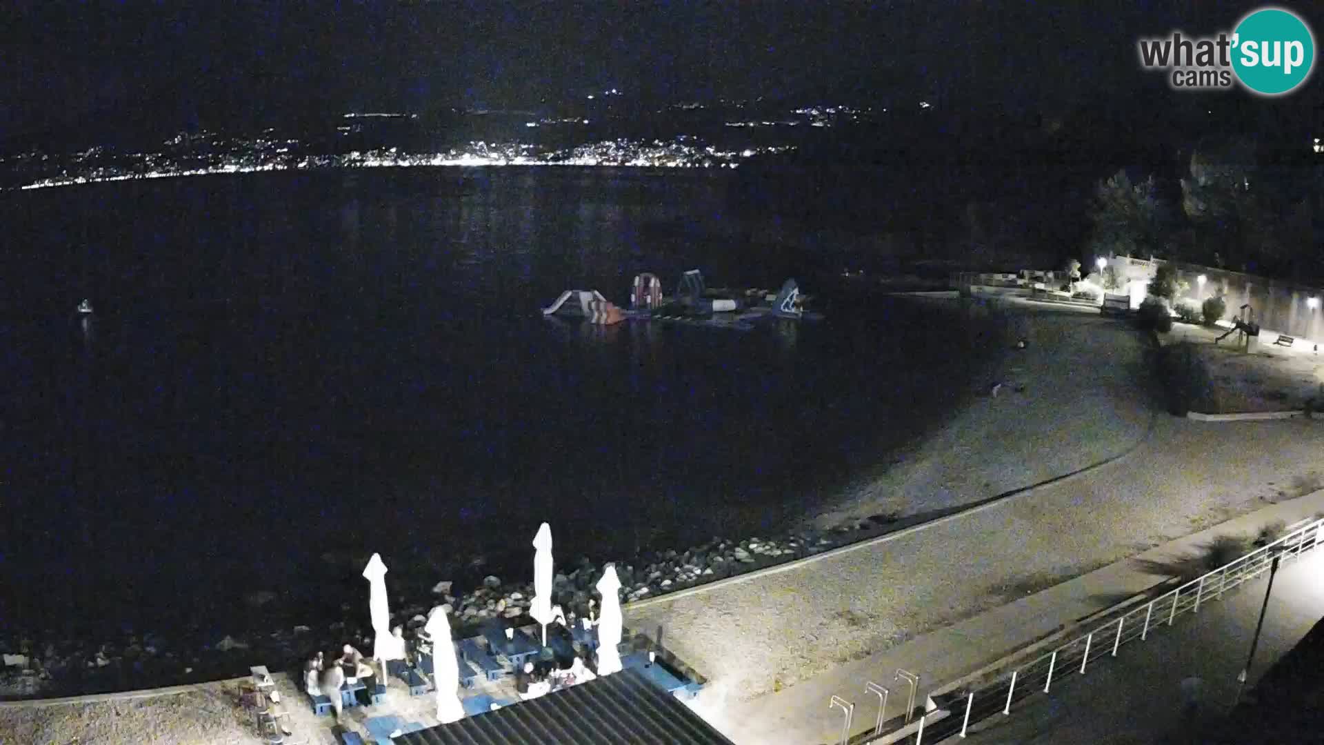LIVE Webcam Rijeka beach Swimming pools Kantrida