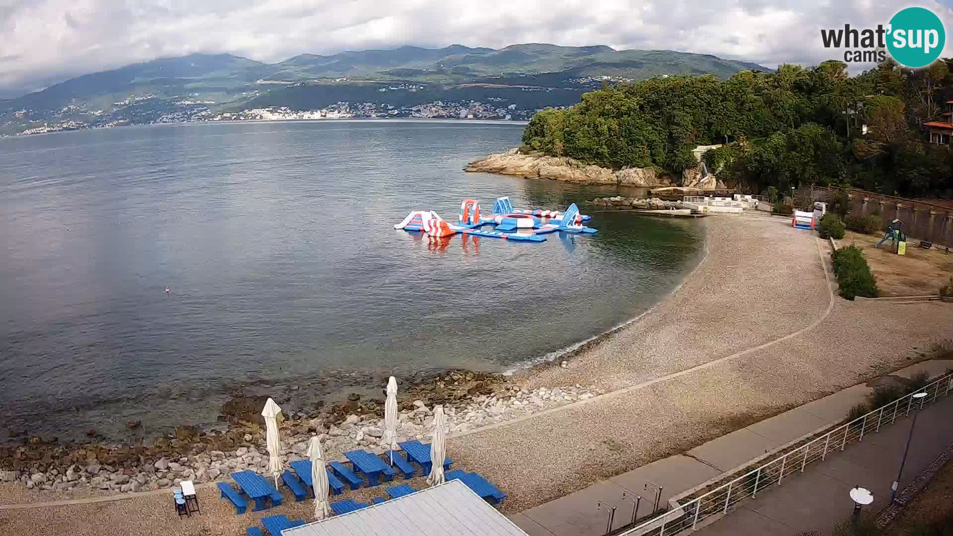 LIVE Webcam Fiume spiaggia piscine Kantrida