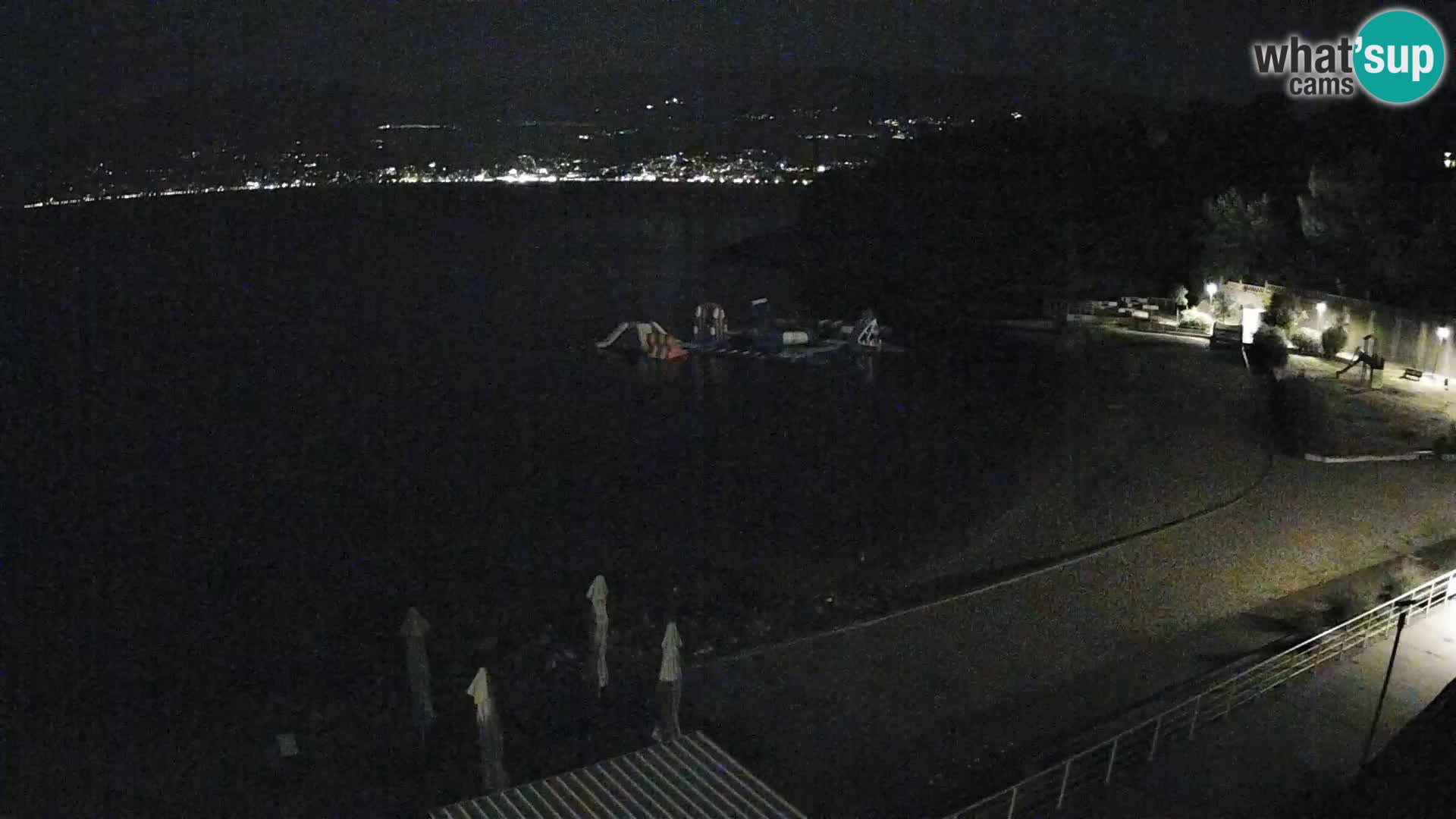 Rijeka web kamera plaža pri Bazenih Kantrida