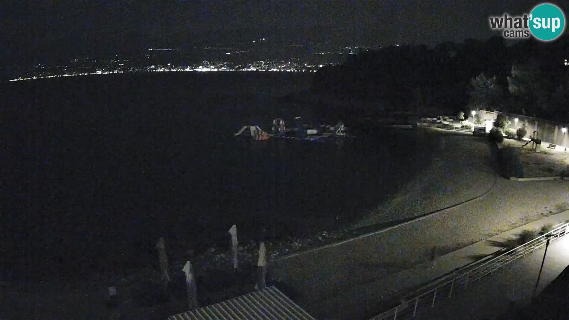 Rijeka web kamera plaža pri Bazenih Kantrida