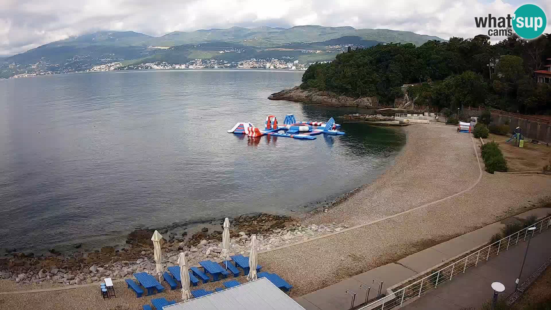 LIVE Webcam Fiume spiaggia piscine Kantrida