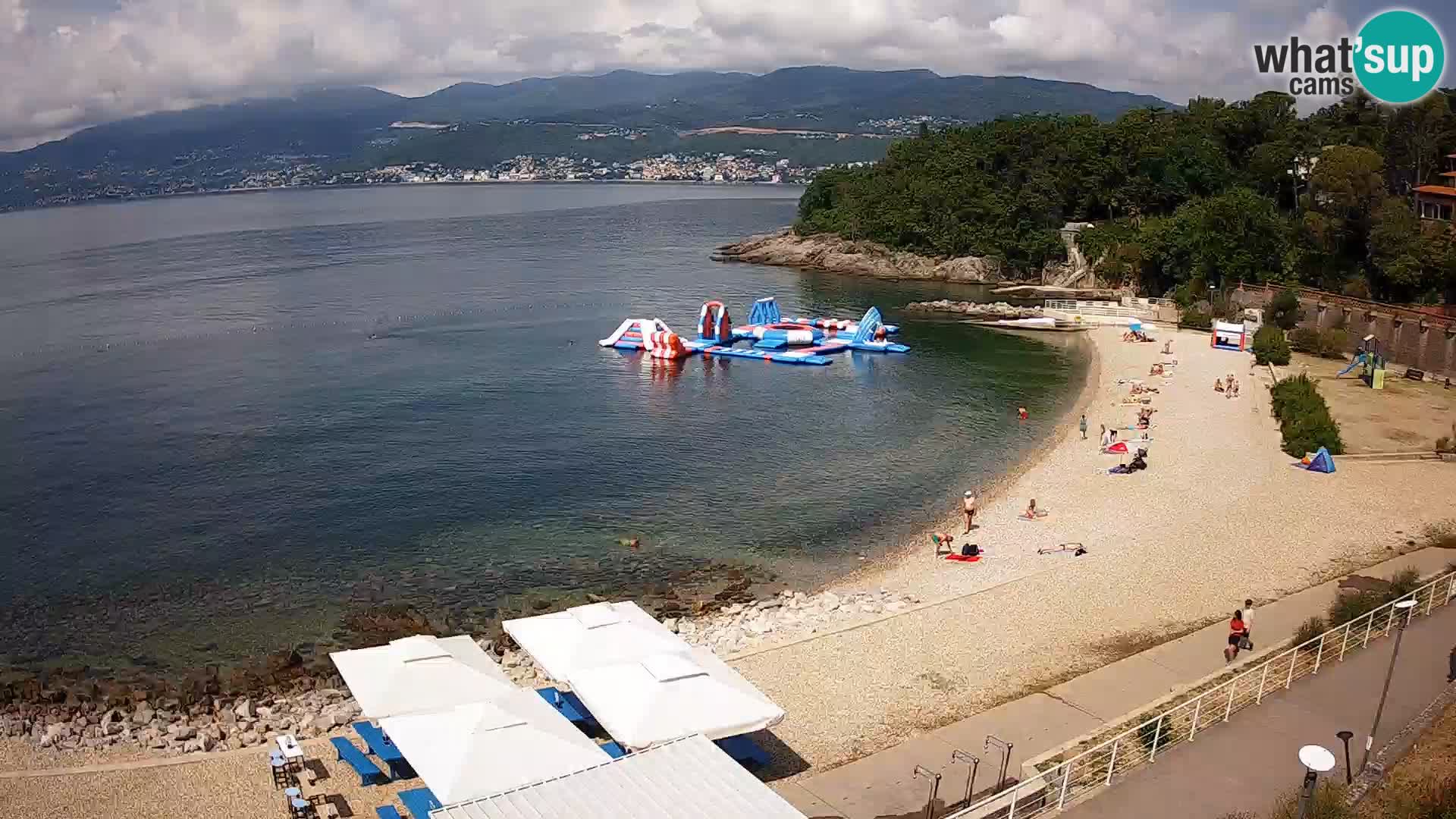 Rijeka Live webcam piscinas de playa Kantrida