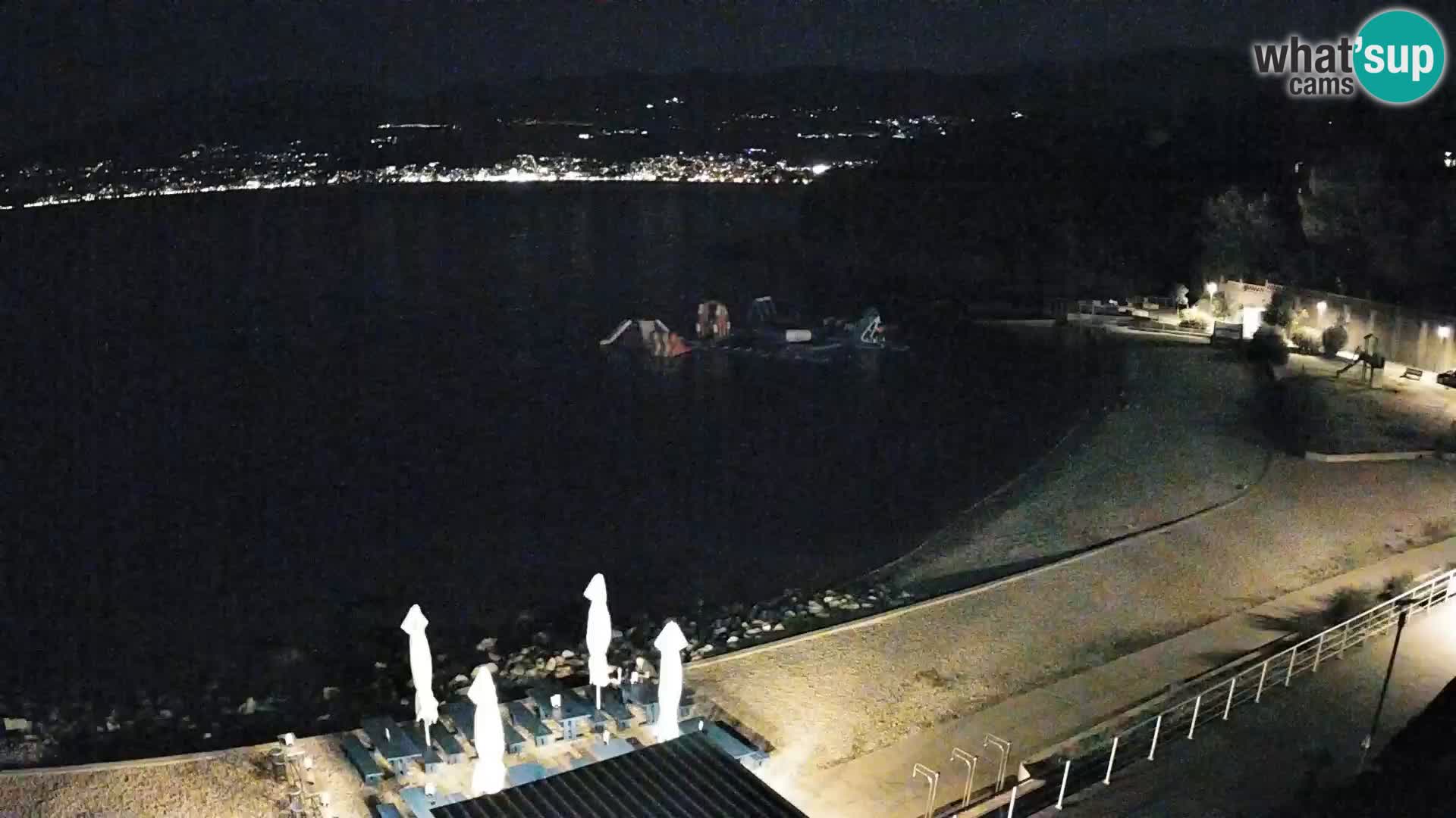 LIVE Webcam Rijeka beach Swimming pools Kantrida