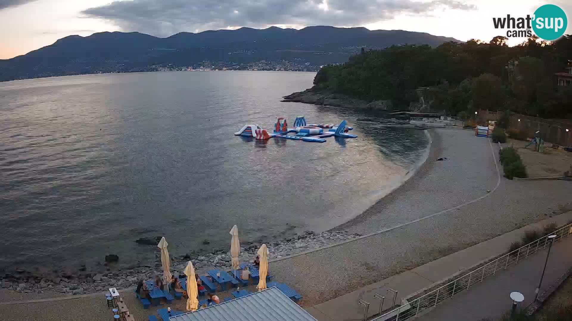 Rijeka Live webcam piscinas de playa Kantrida