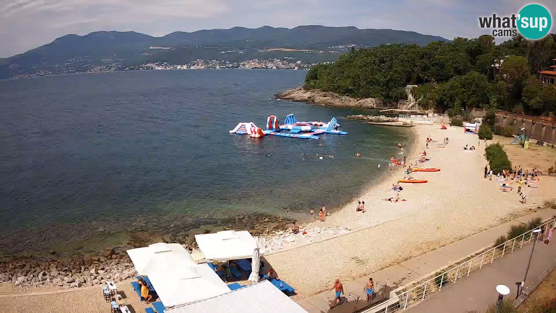 LIVE Webcam Fiume spiaggia piscine Kantrida