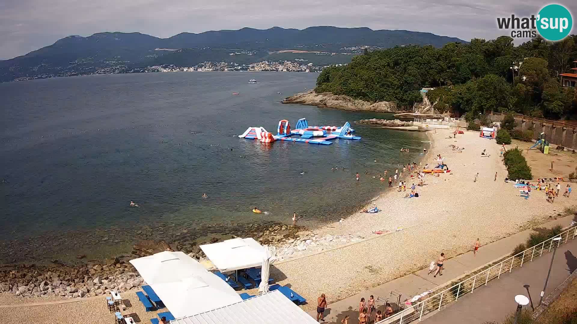 LIVE Webcam Fiume spiaggia piscine Kantrida