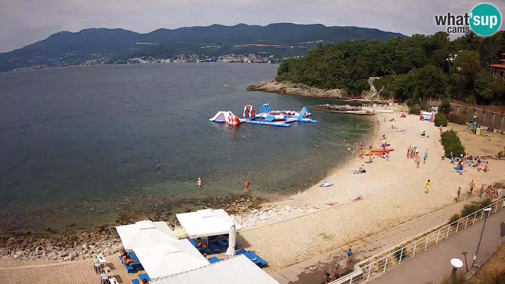 LIVE Webcam Fiume spiaggia piscine Kantrida