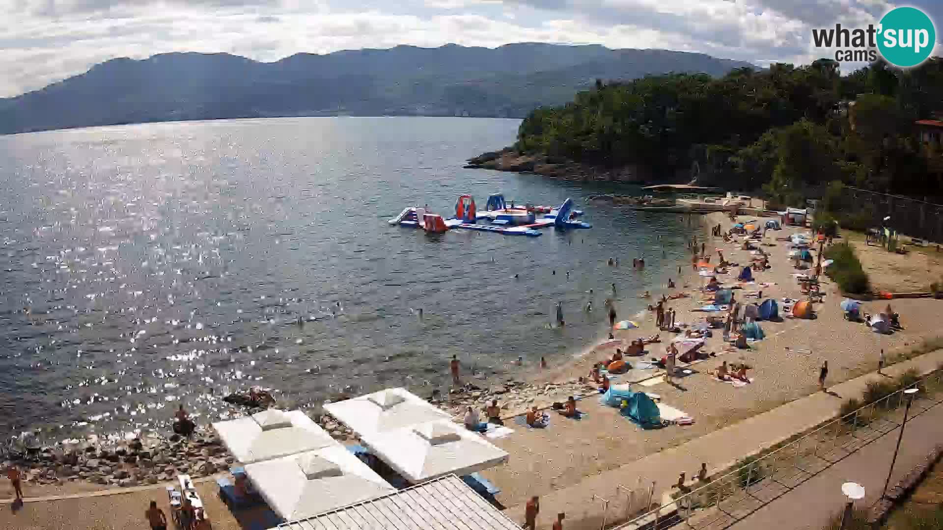 LIVE Webcam Rijeka beach Swimming pools Kantrida