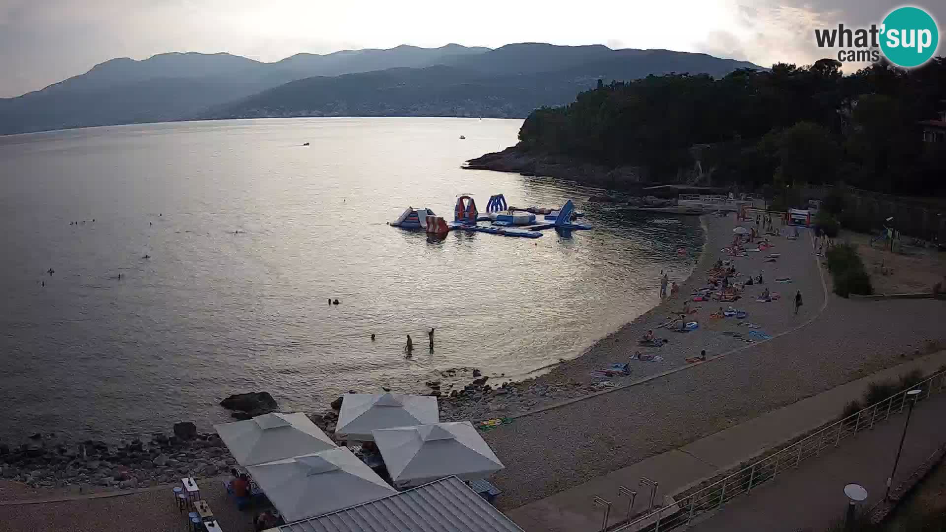 LIVE Webcam Fiume spiaggia piscine Kantrida