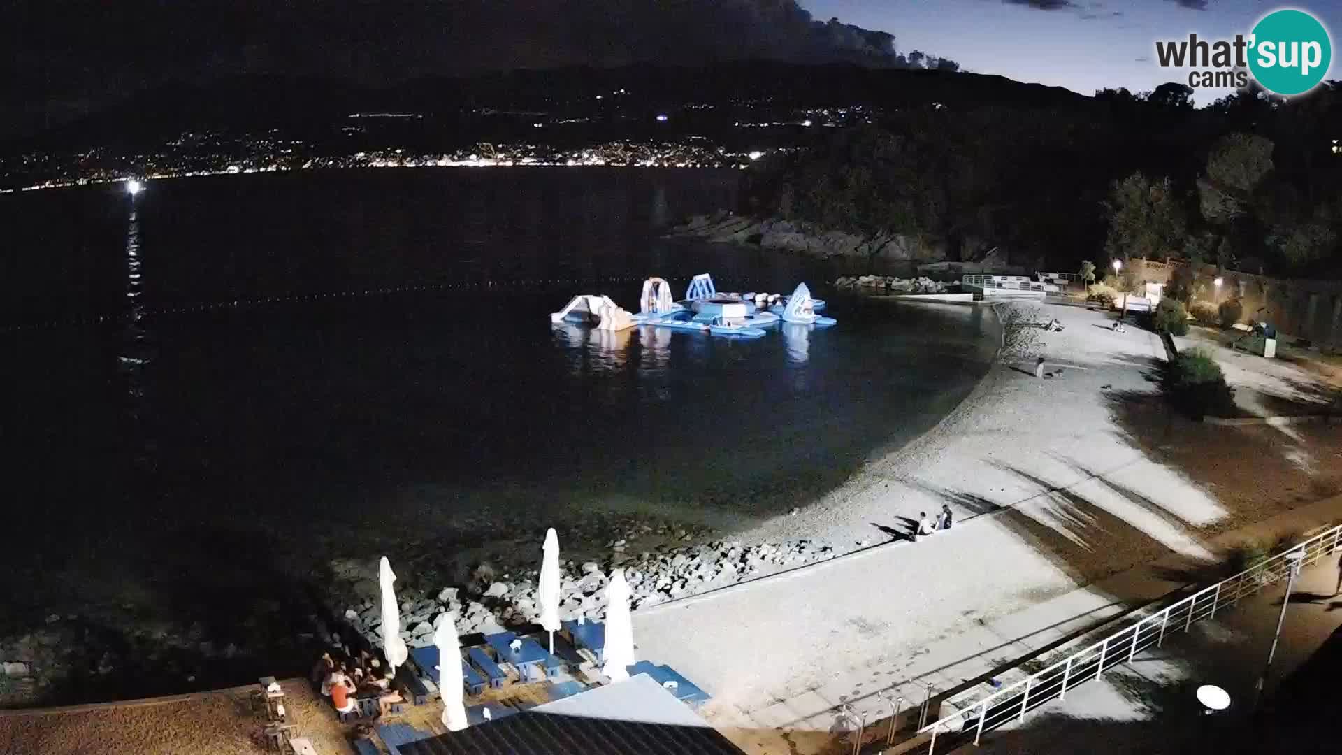 LIVE Webcam Rijeka beach Swimming pools Kantrida