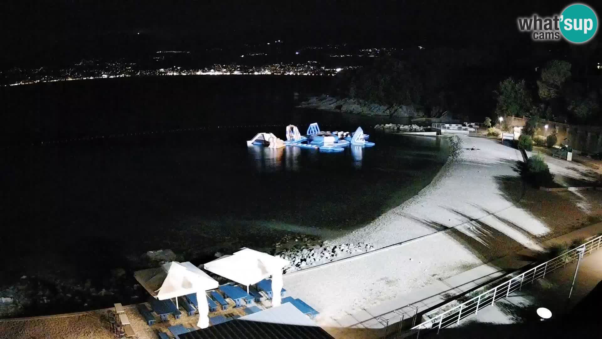 LIVE Webcam Rijeka beach Swimming pools Kantrida