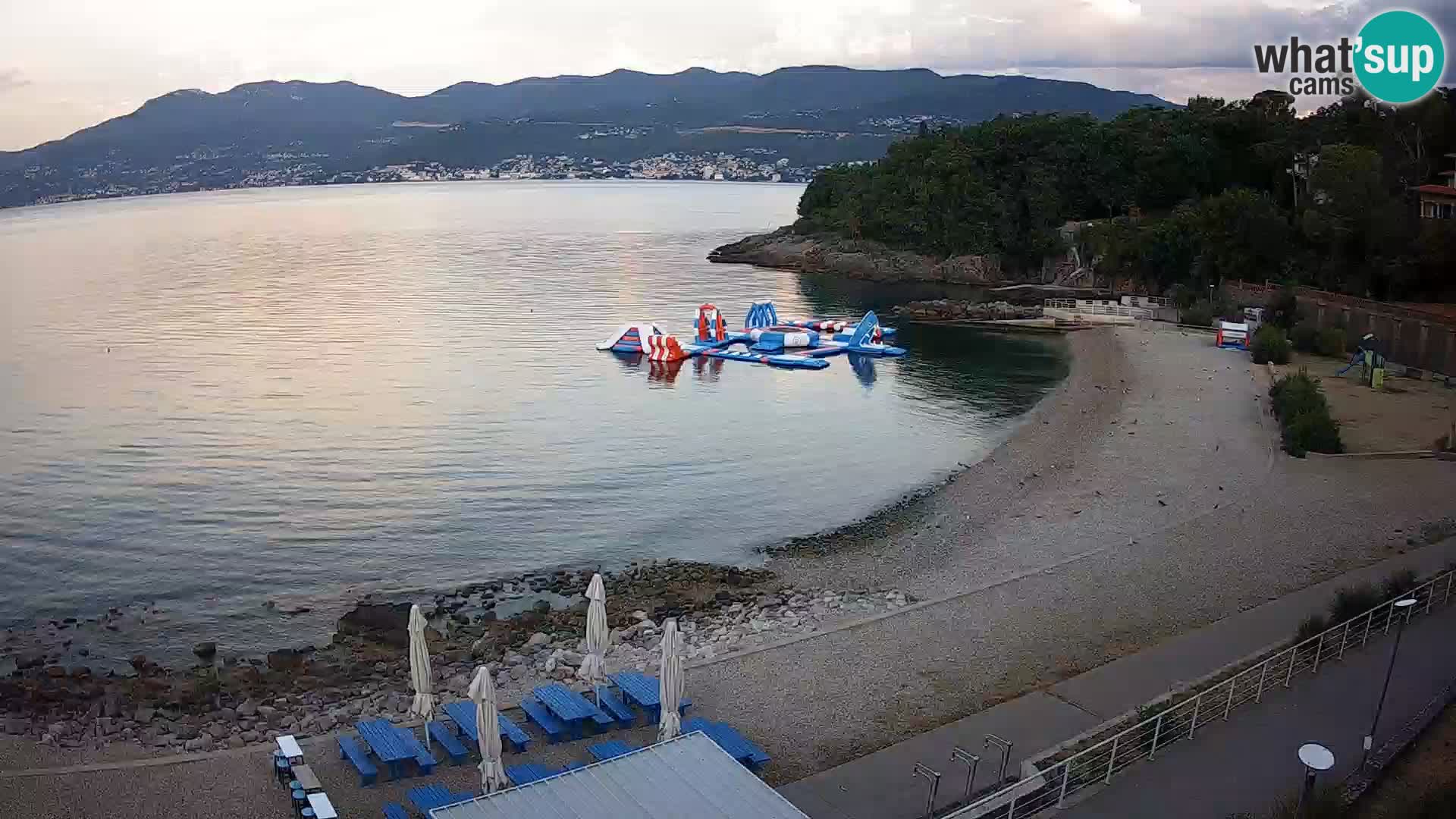 LIVE Webcam Fiume spiaggia piscine Kantrida