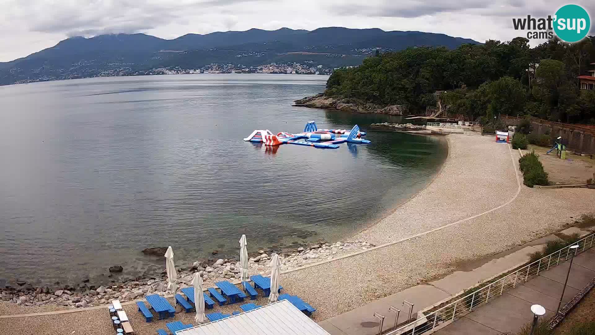LIVE Webcam Fiume spiaggia piscine Kantrida