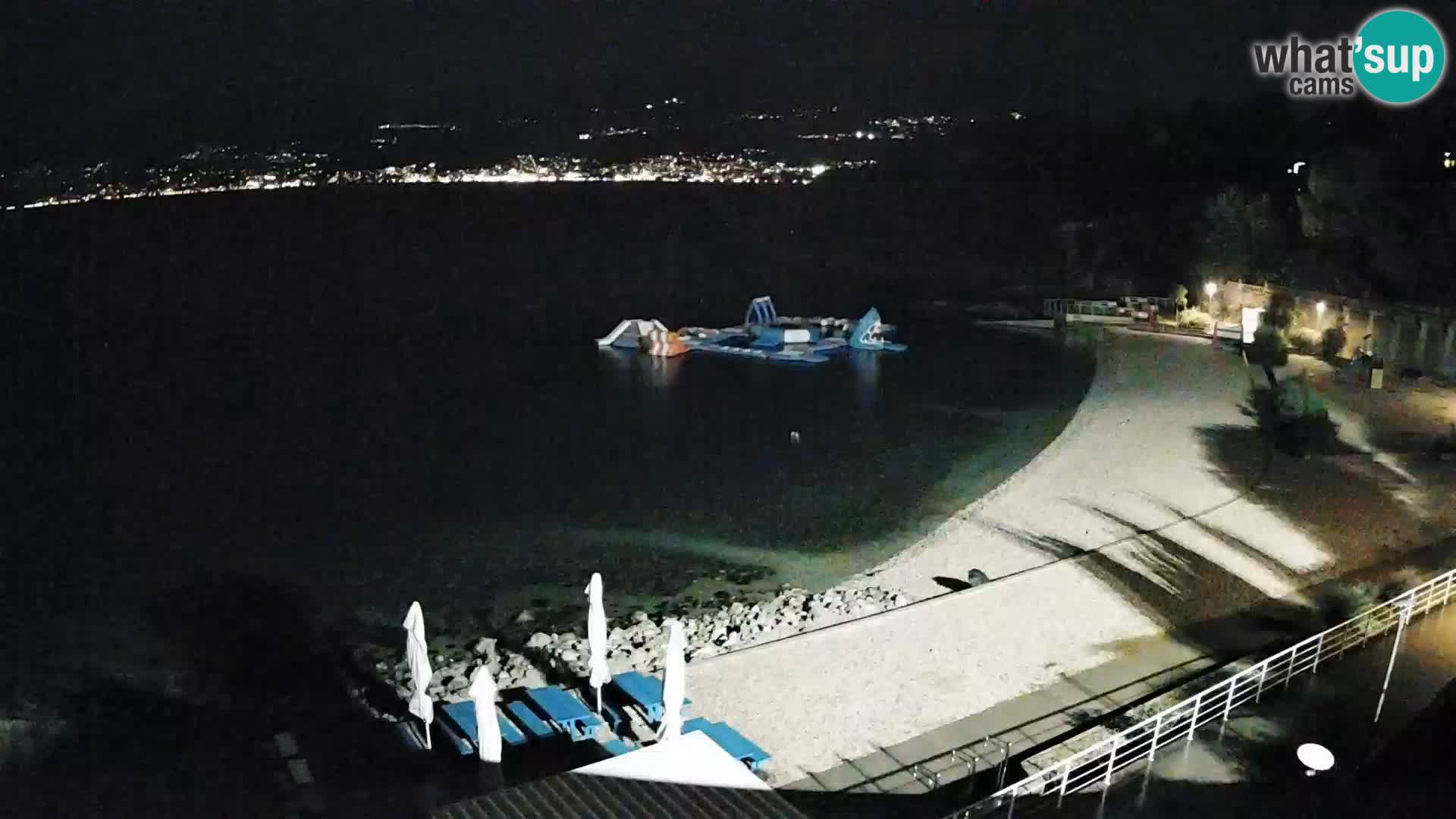 LIVE Webcam Rijeka beach Swimming pools Kantrida