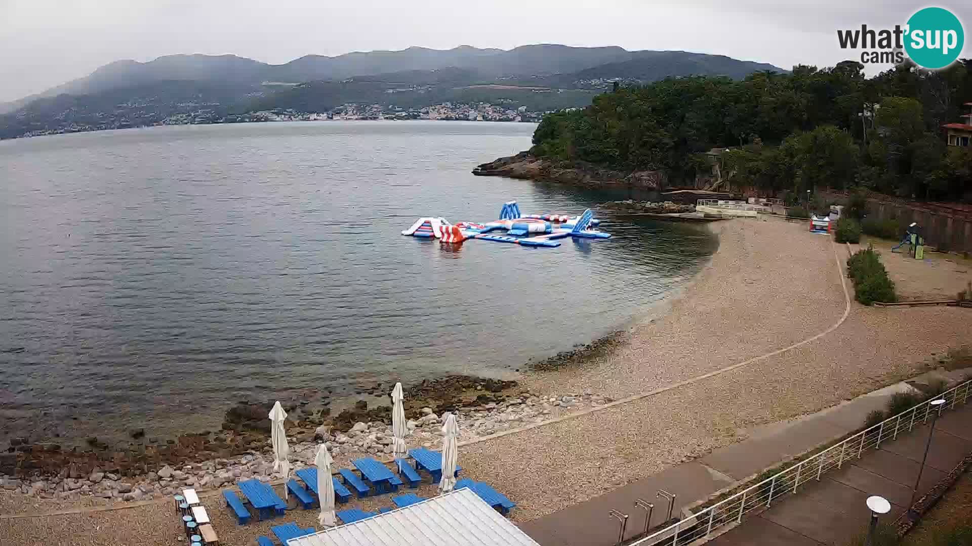 Reka Spletna kamera  plaža pri Bazenih Kantrida