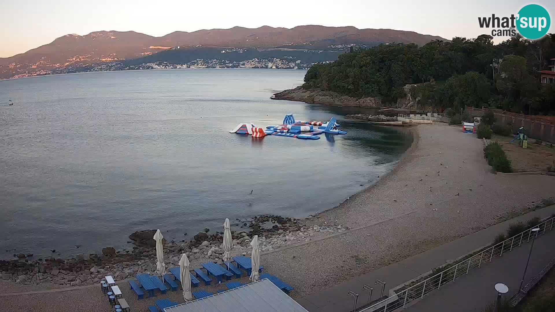 LIVE Webcam Fiume spiaggia piscine Kantrida