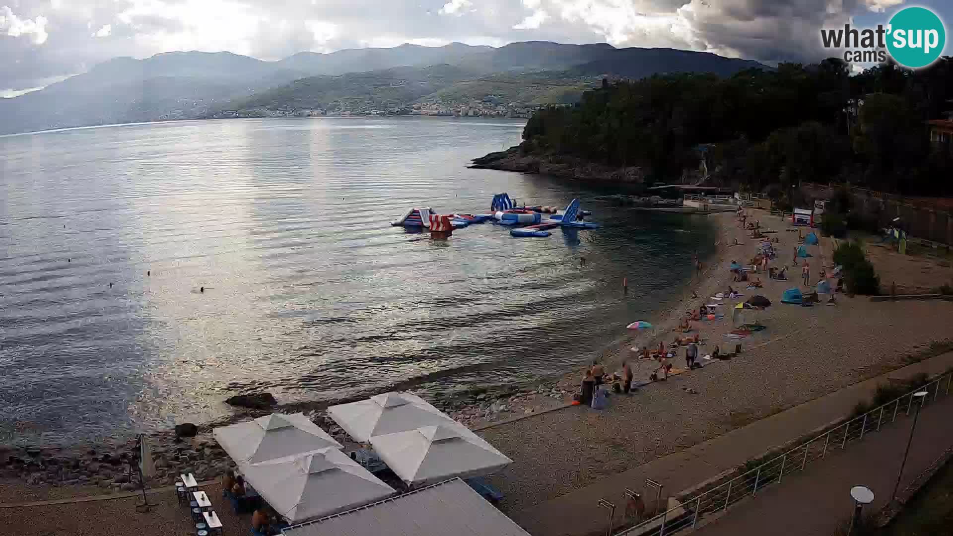 Rijeka Live webcam piscinas de playa Kantrida