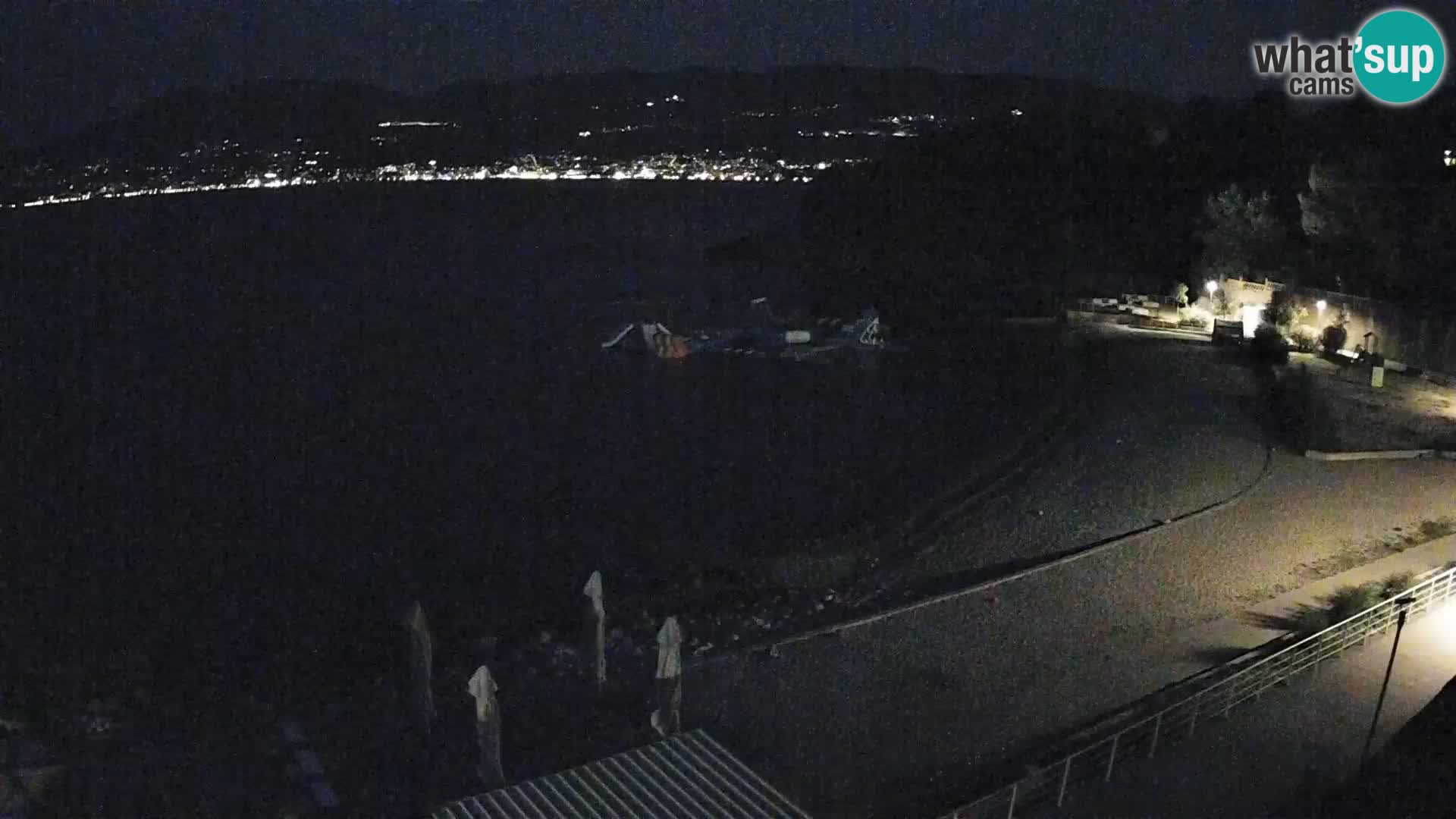 Rijeka web kamera plaža pri Bazenih Kantrida