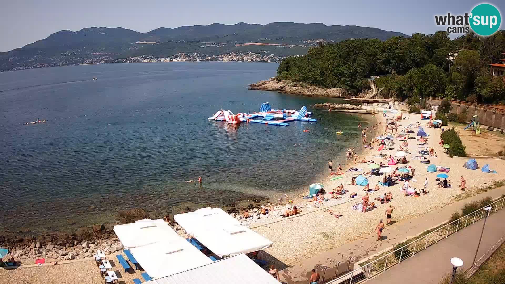 Rijeka Live webcam piscinas de playa Kantrida