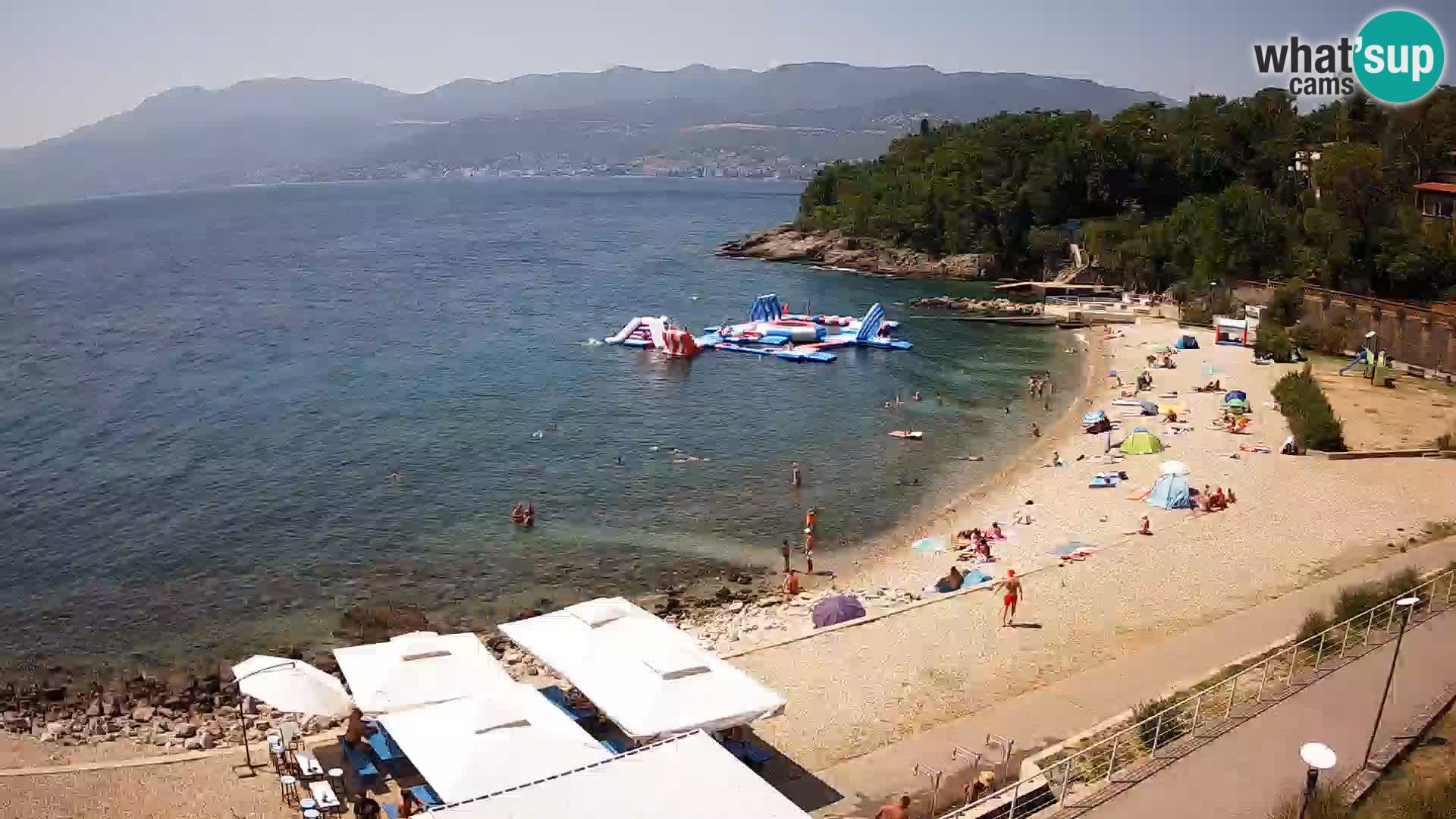 Reka Spletna kamera  plaža pri Bazenih Kantrida