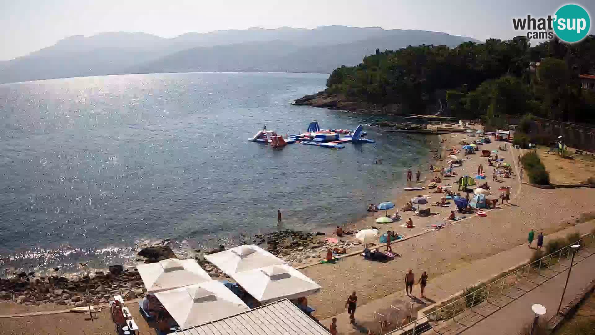 Reka Spletna kamera  plaža pri Bazenih Kantrida