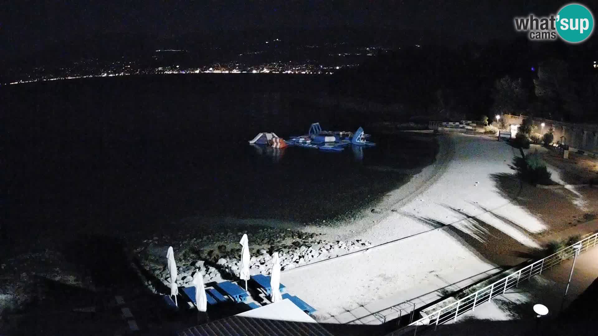 Rijeka web kamera plaža pri Bazenih Kantrida