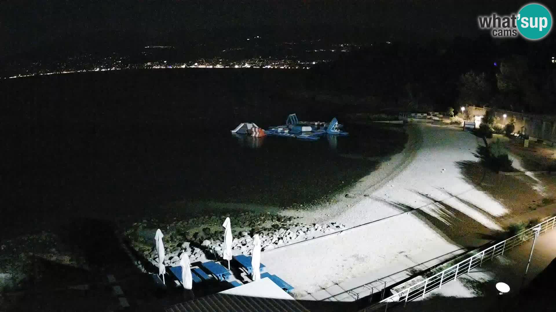 Rijeka web kamera plaža pri Bazenih Kantrida