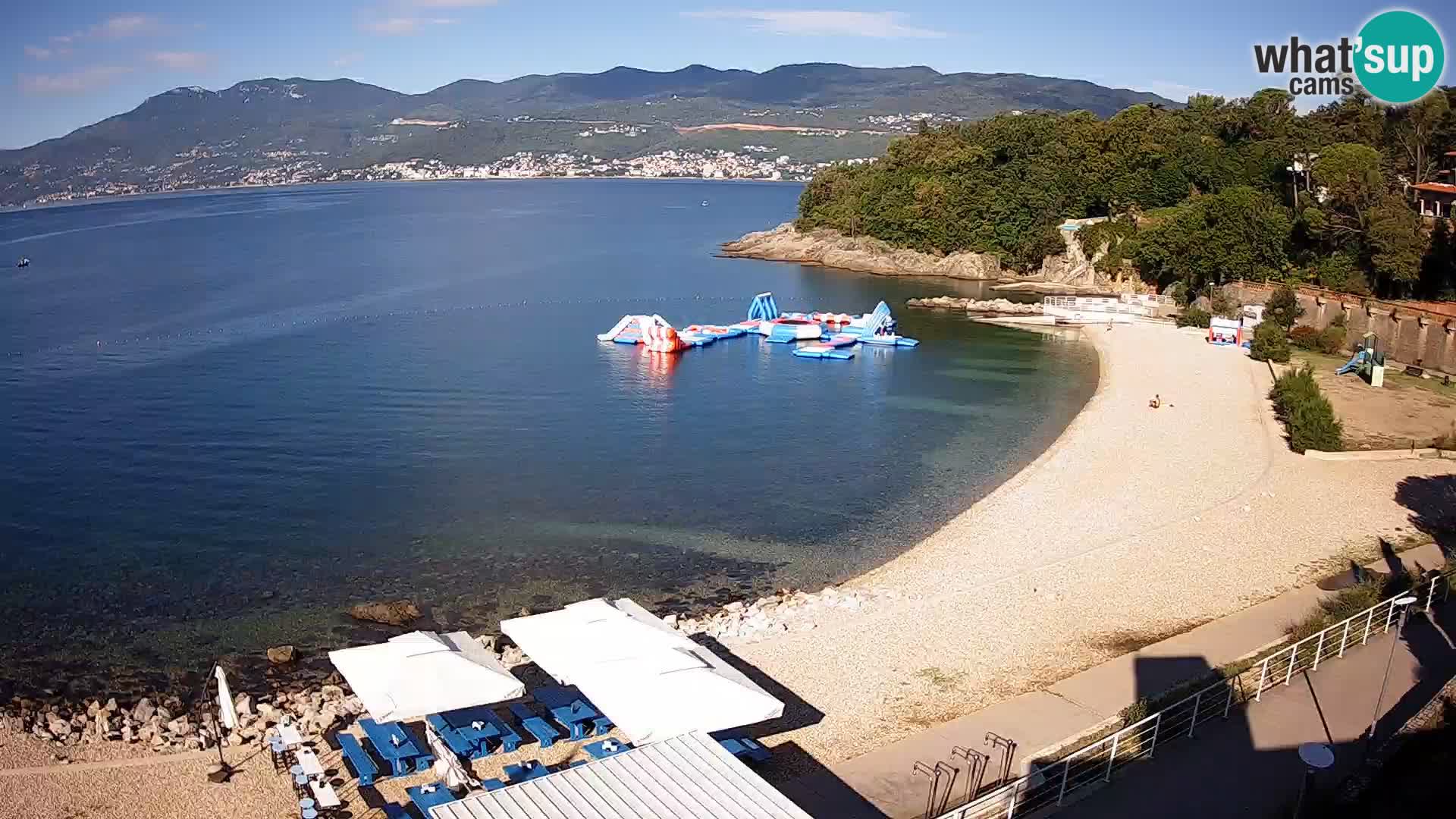 Rijeka Live webcam piscinas de playa Kantrida