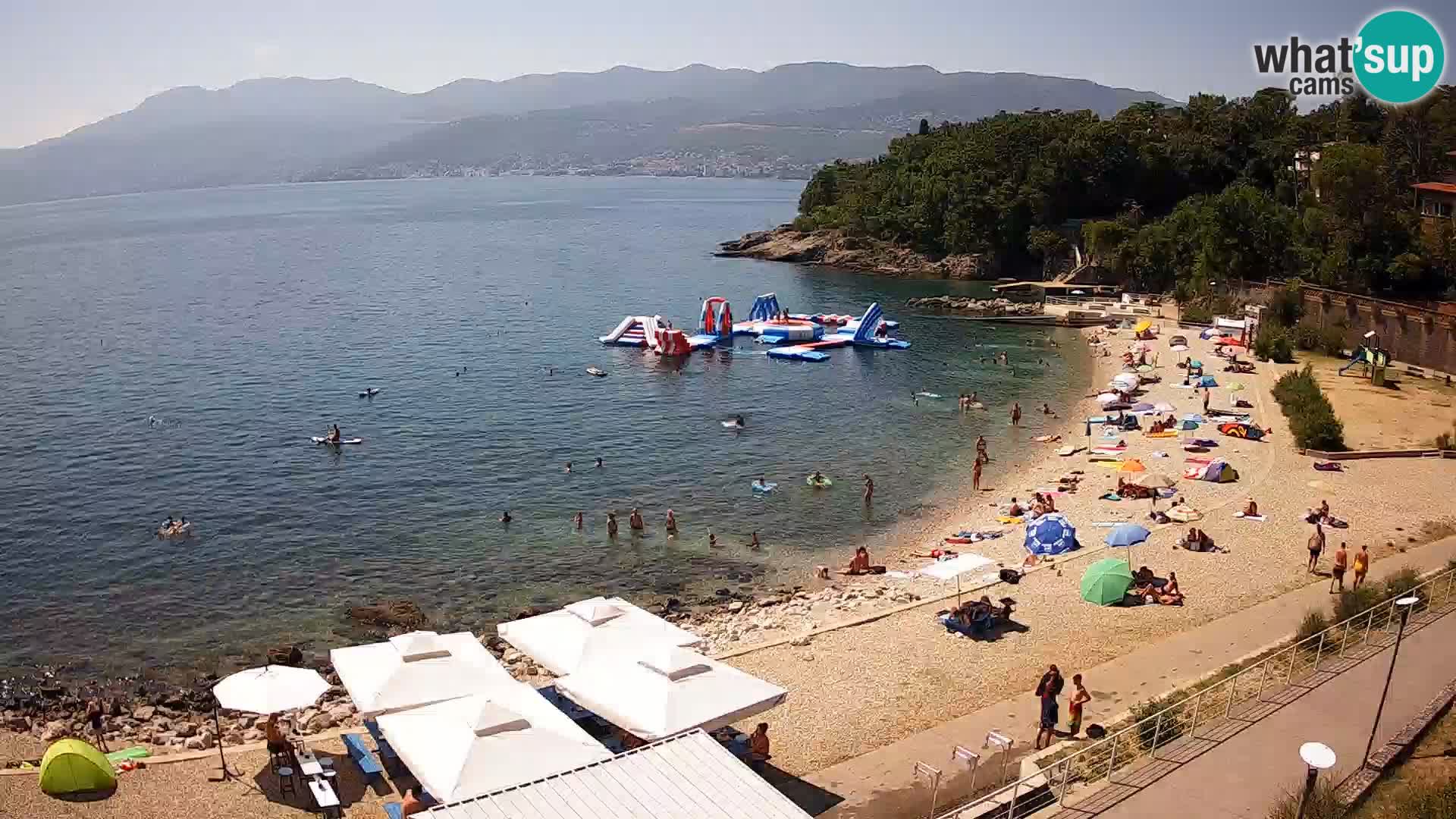 Rijeka Live webcam piscinas de playa Kantrida