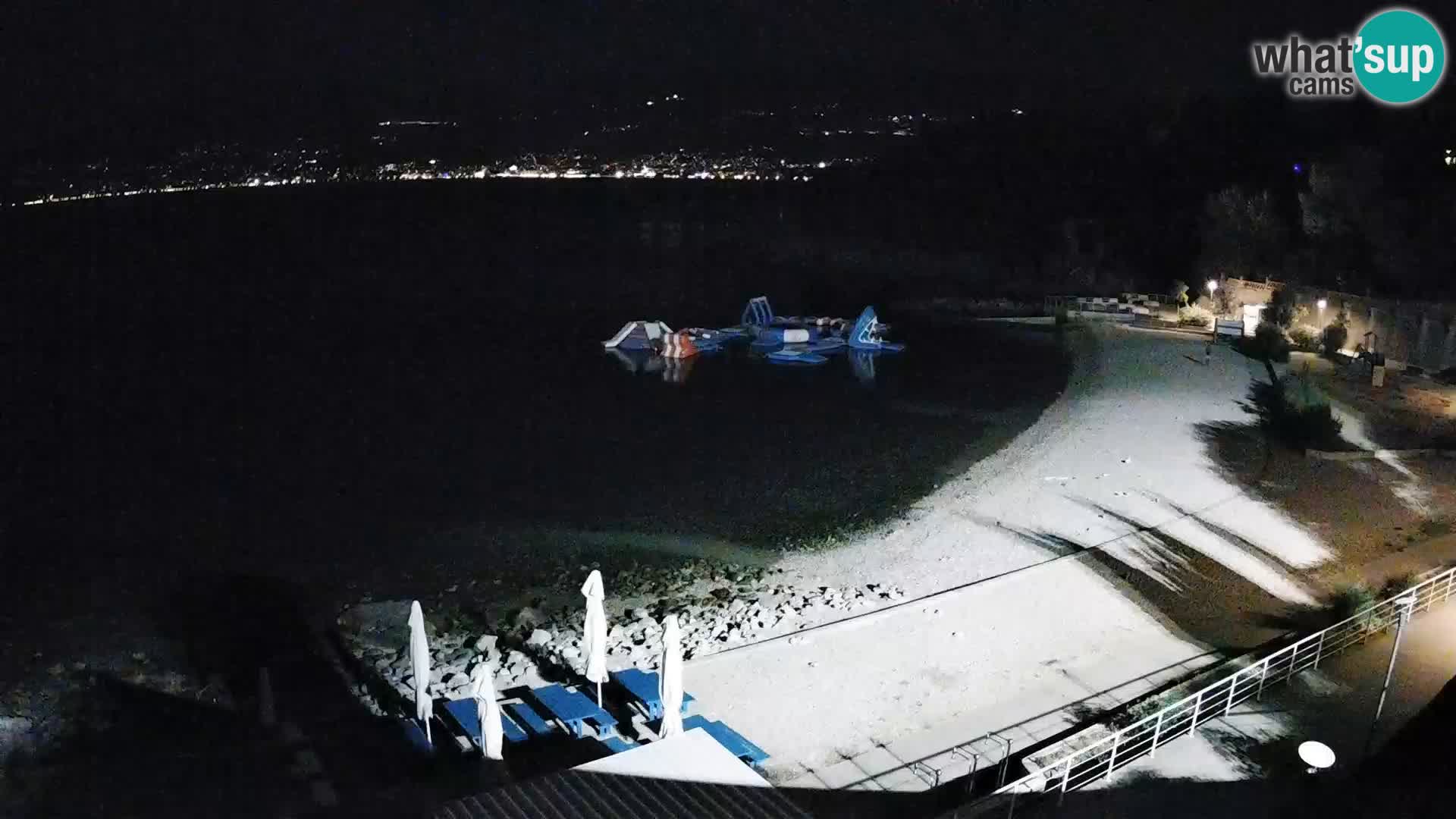 Rijeka web kamera plaža pri Bazenih Kantrida