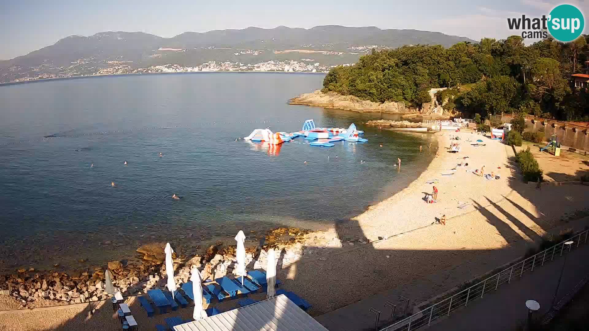 Rijeka Live webcam piscinas de playa Kantrida