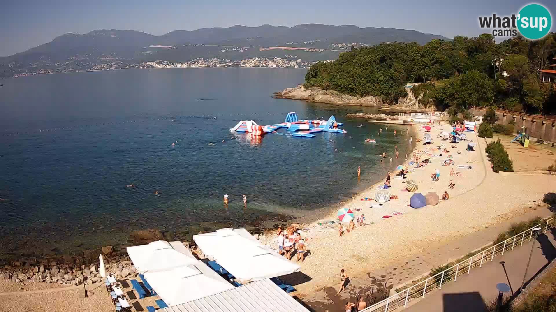Rijeka Live webcam piscinas de playa Kantrida