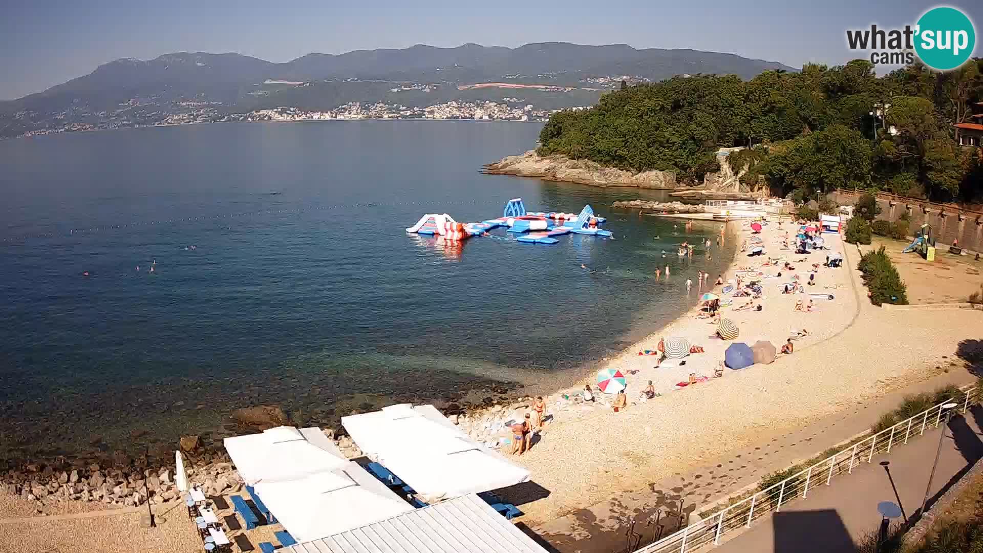 Rijeka Live webcam piscinas de playa Kantrida