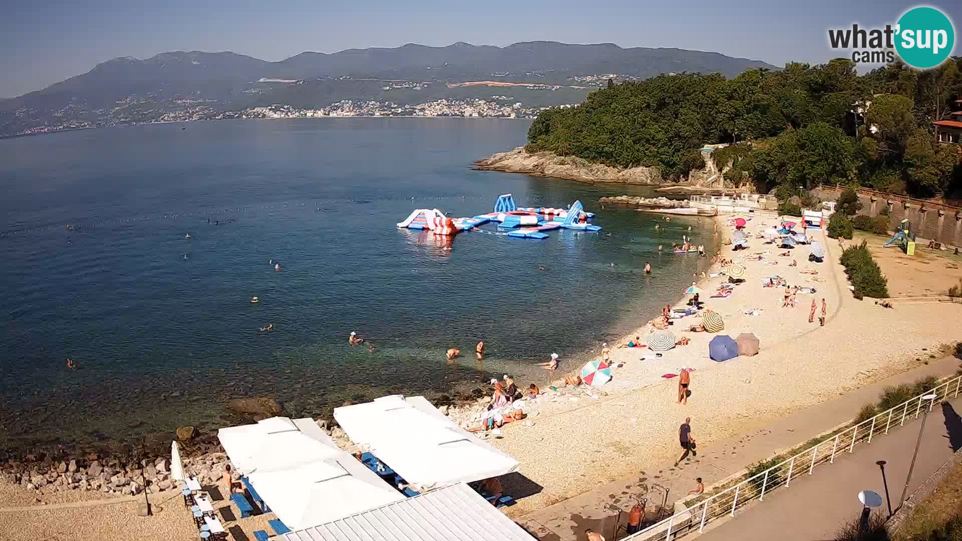 Rijeka Live webcam piscinas de playa Kantrida
