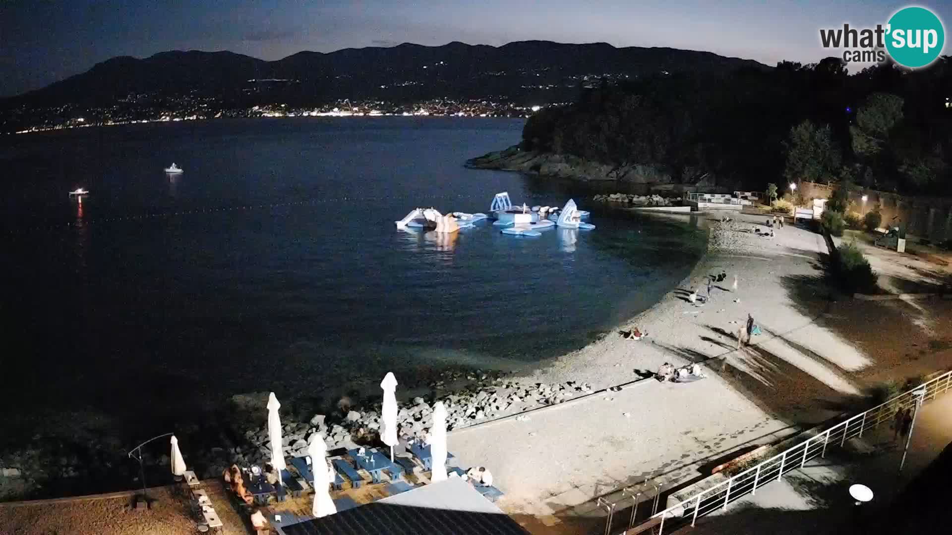 Rijeka Live webcam piscinas de playa Kantrida