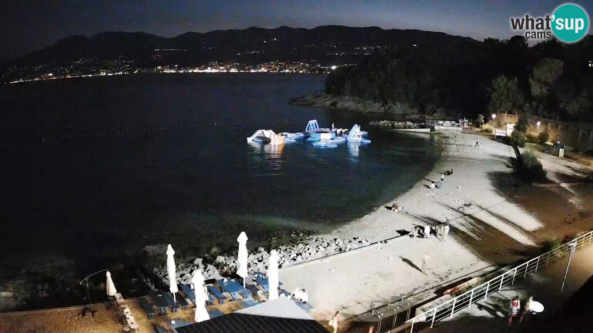 Rijeka Live webcam piscinas de playa Kantrida