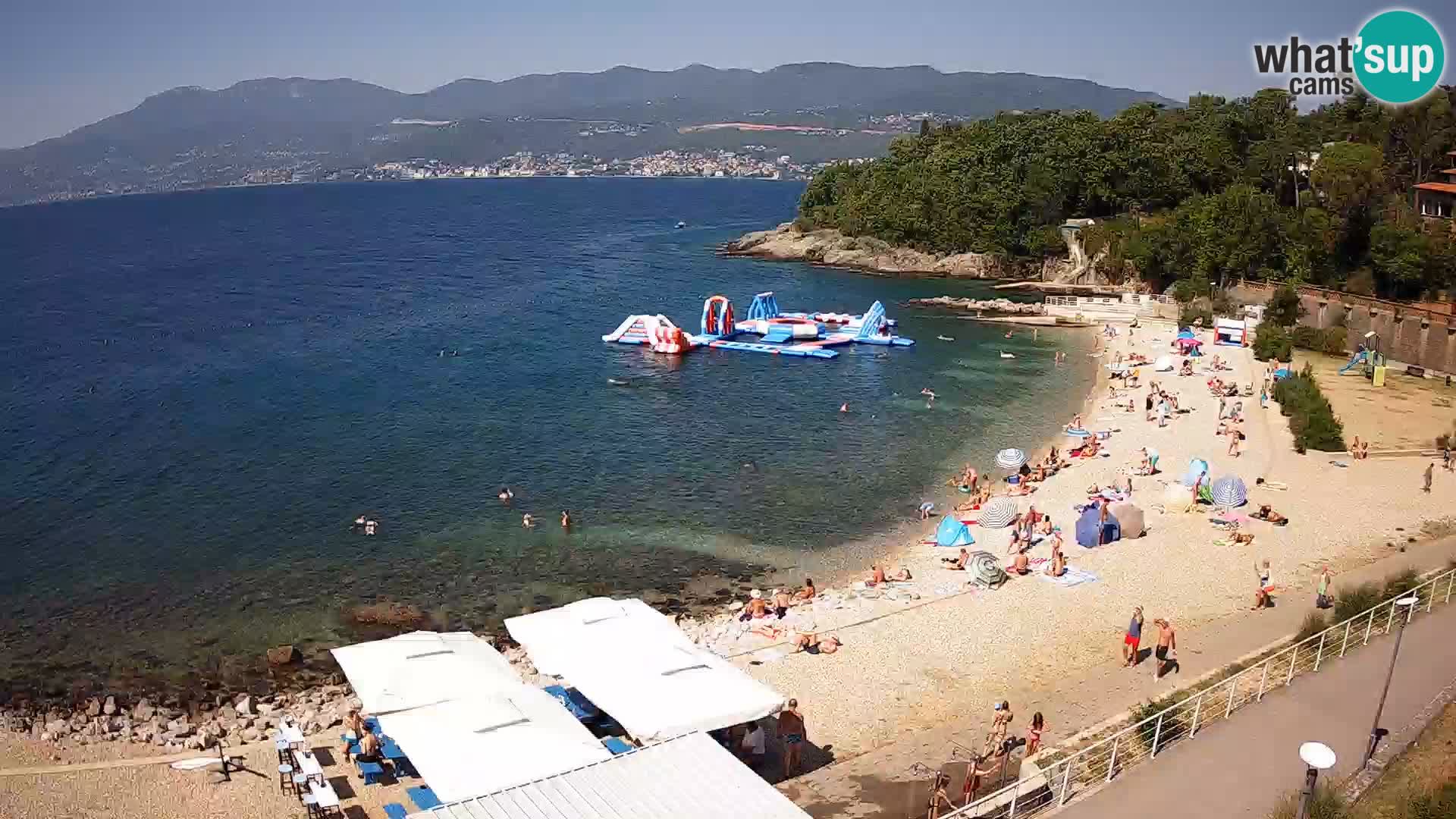 Rijeka Live webcam piscinas de playa Kantrida