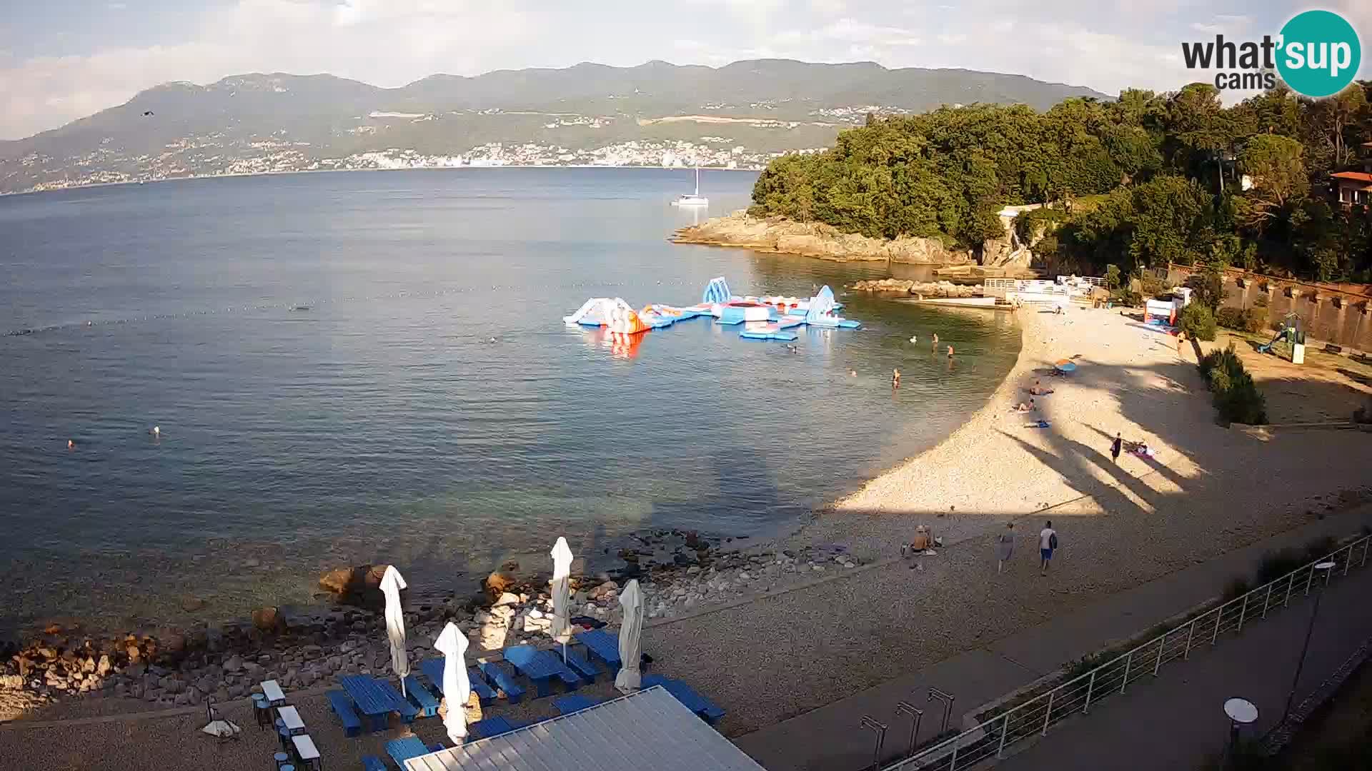 Rijeka Live webcam piscinas de playa Kantrida