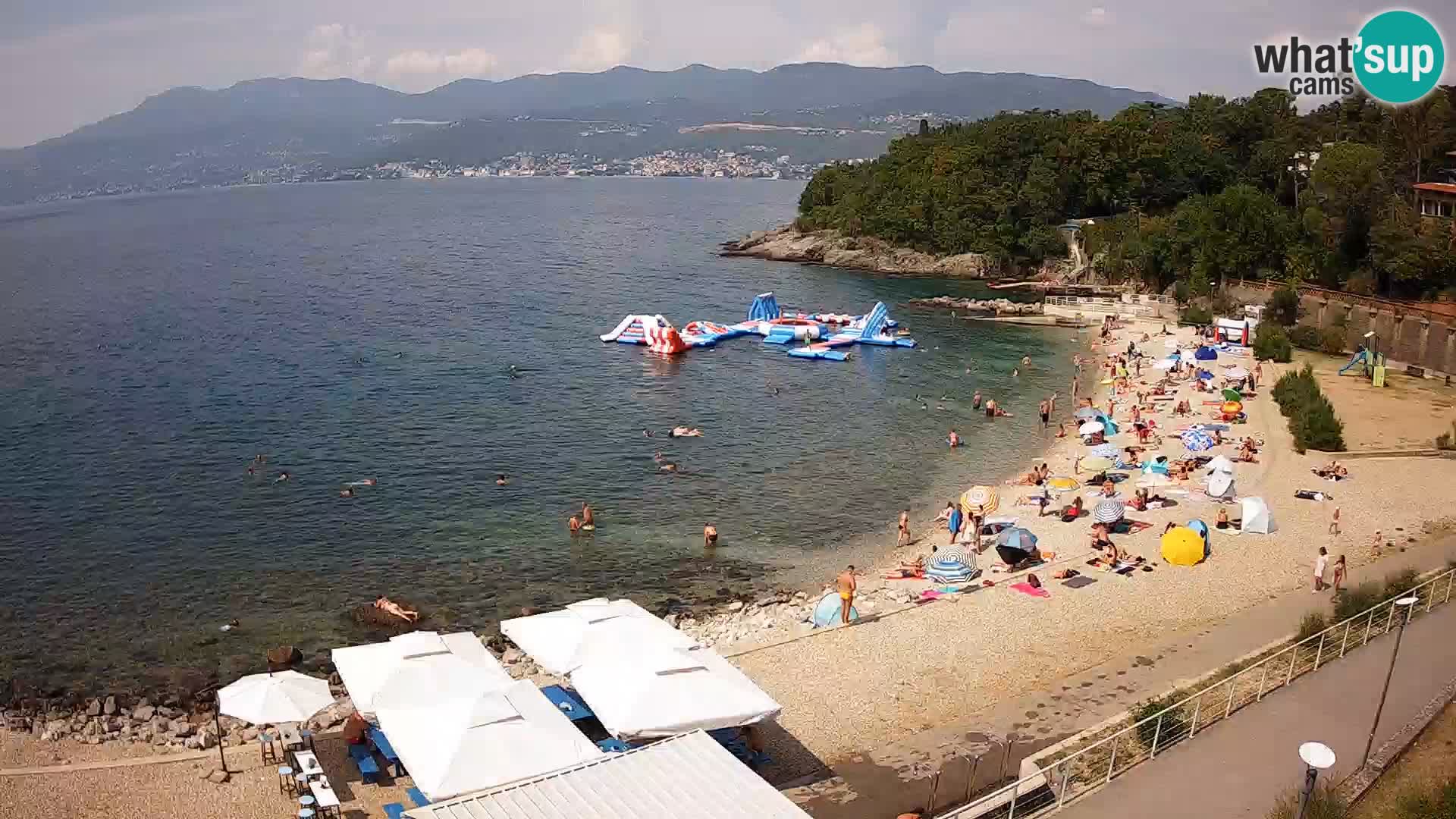 Rijeka Live webcam piscinas de playa Kantrida