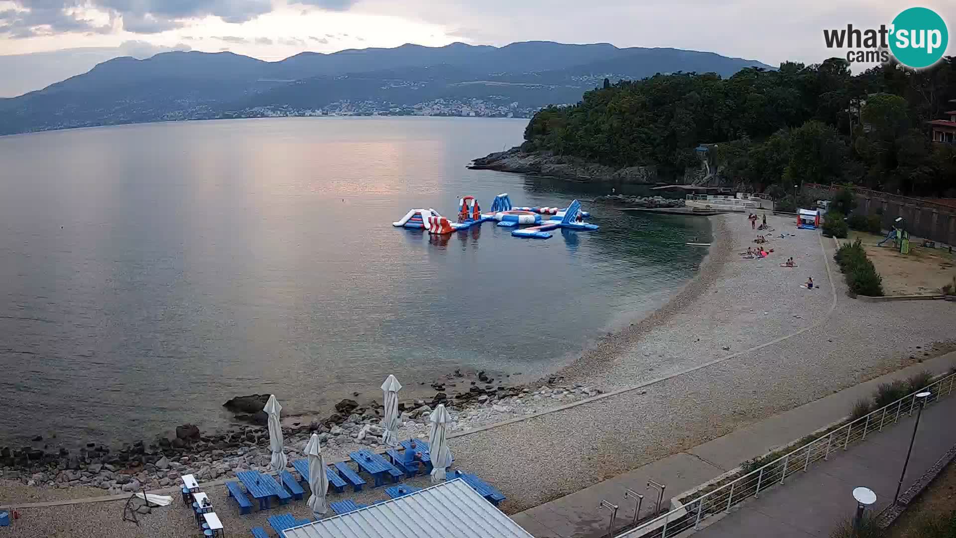 Rijeka Live webcam piscinas de playa Kantrida