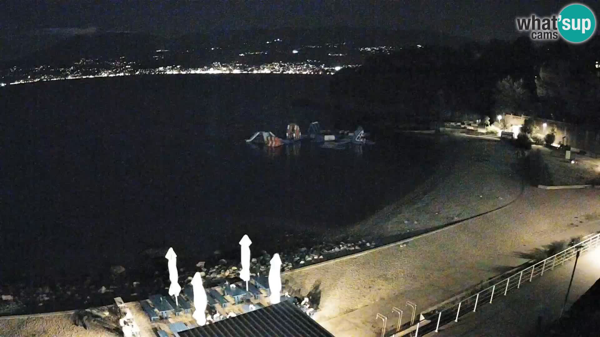 Rijeka web kamera plaža pri Bazenih Kantrida