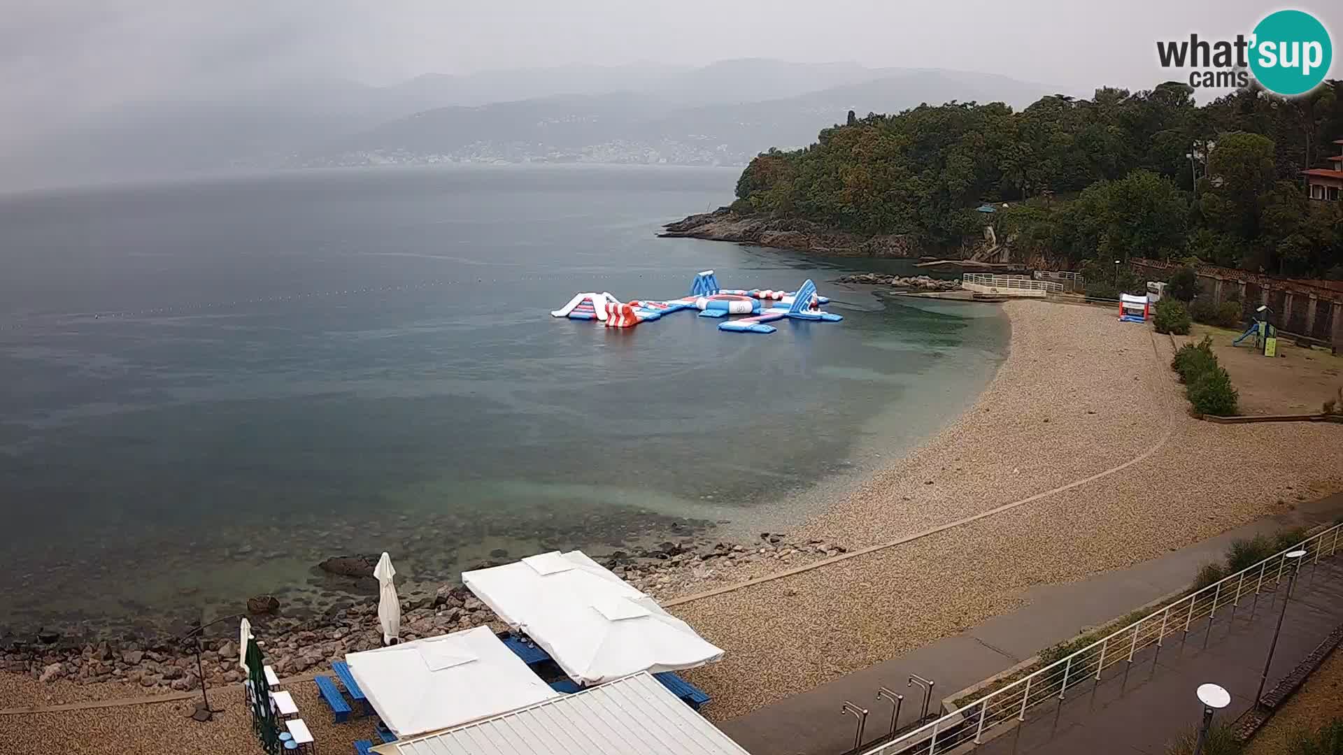 Rijeka Live webcam piscinas de playa Kantrida