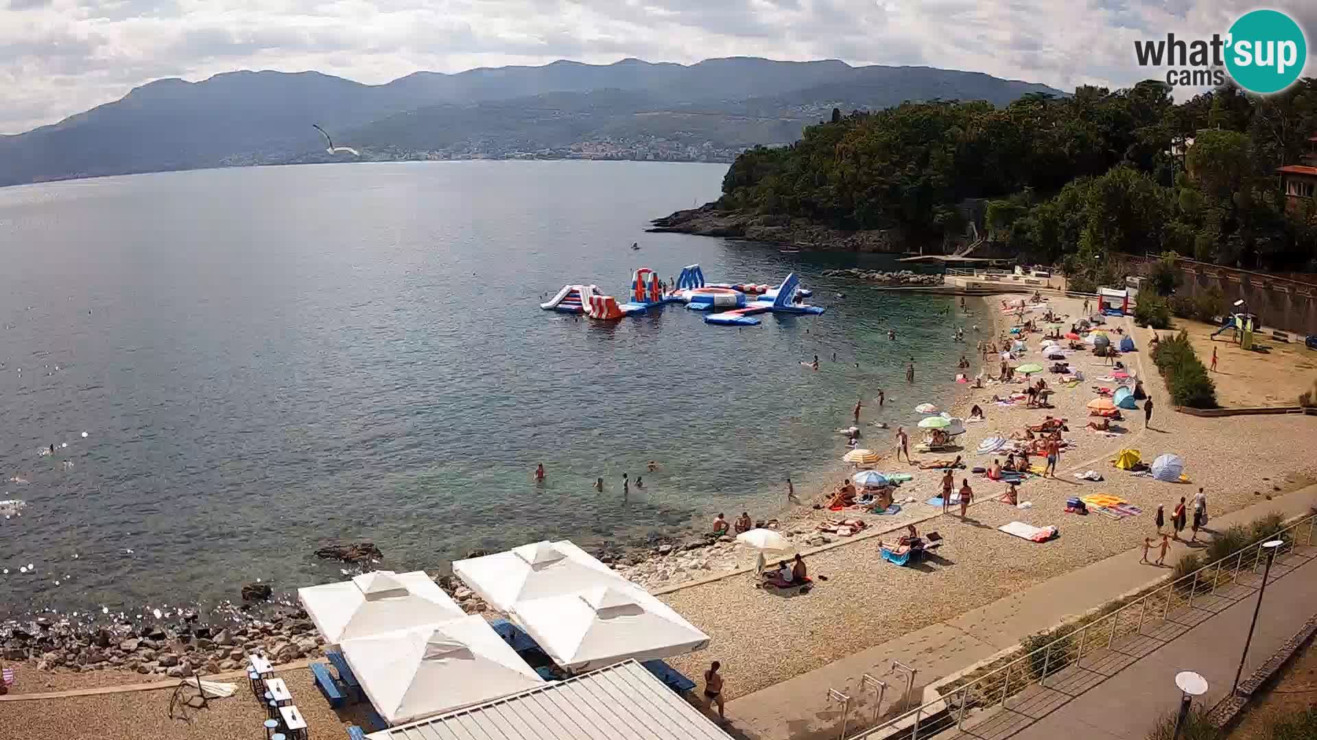 Rijeka Live webcam piscinas de playa Kantrida