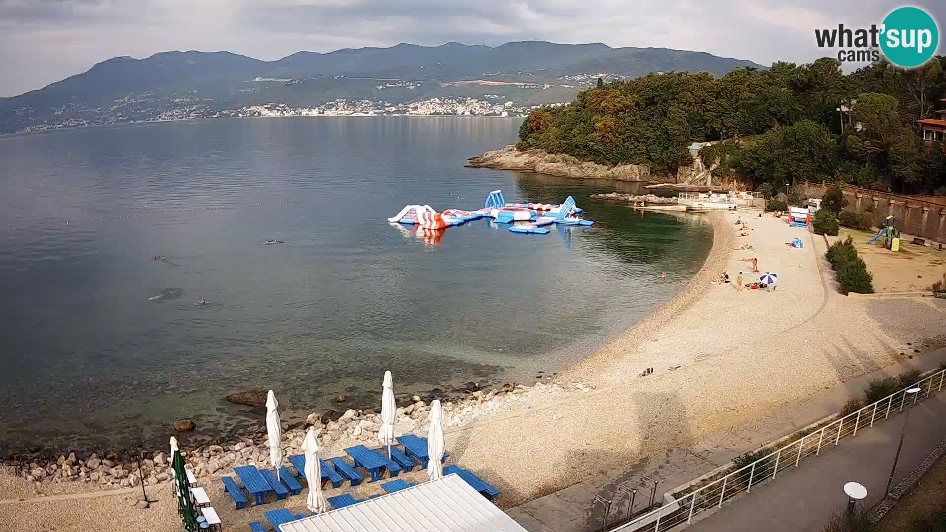 Rijeka Live webcam piscinas de playa Kantrida