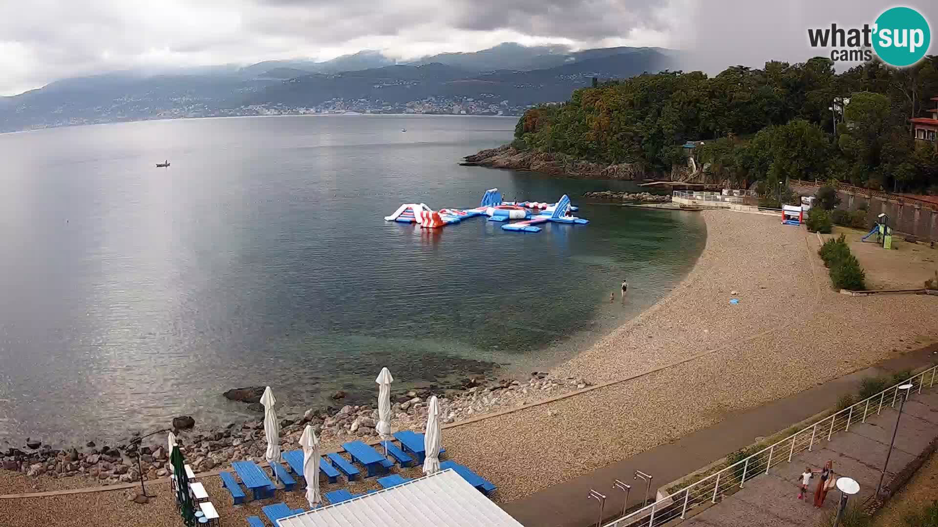 Rijeka Live webcam piscinas de playa Kantrida