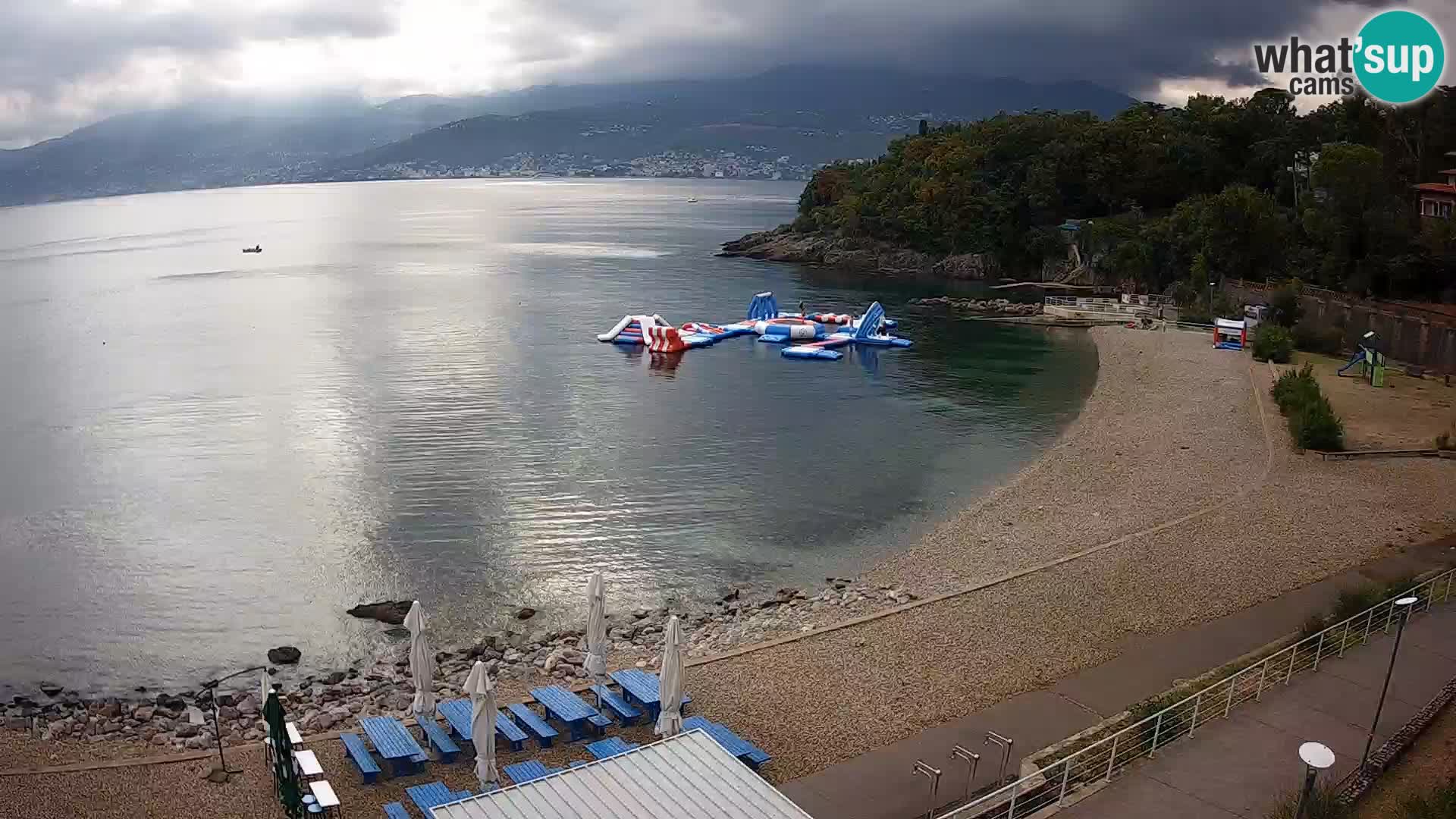 Rijeka Live webcam piscinas de playa Kantrida